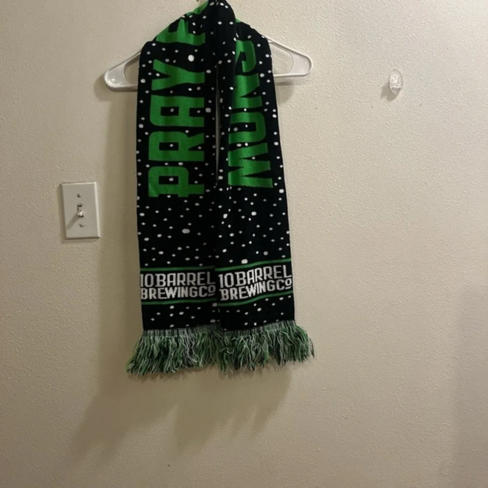Black and Green Scarf